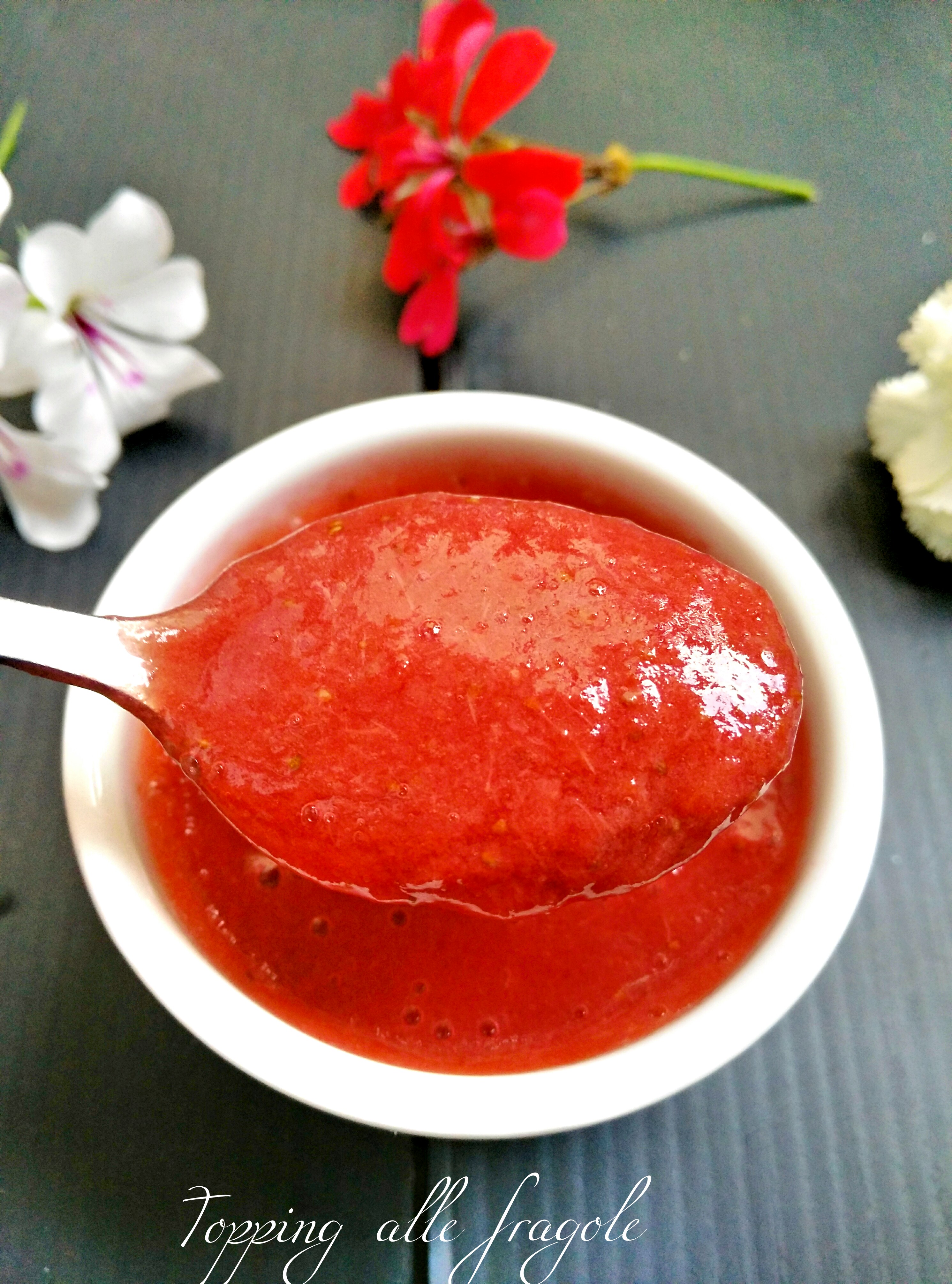 Topping alle fragole