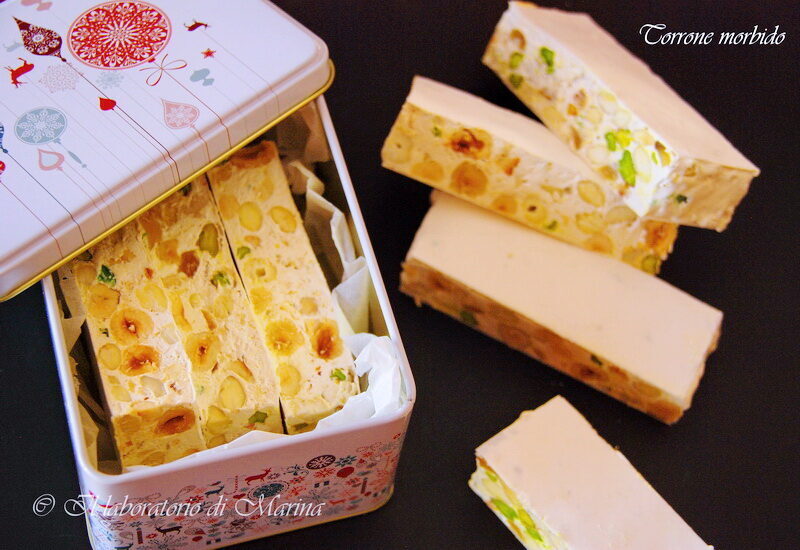 Torrone bianco morbido