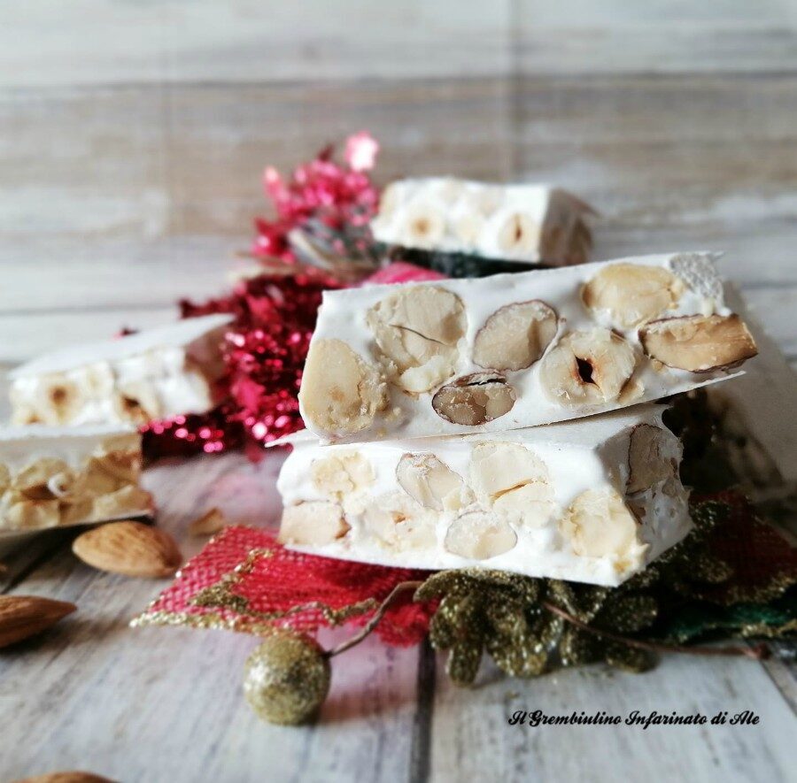 Torrone bianco morbido