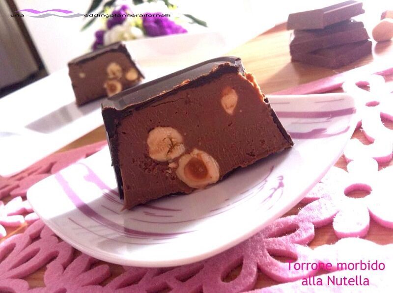 Torrone morbido alla nutella – con e senza bimby