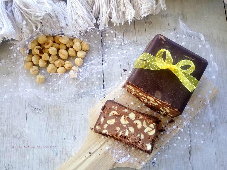Torrone morbido gianduia e nocciole