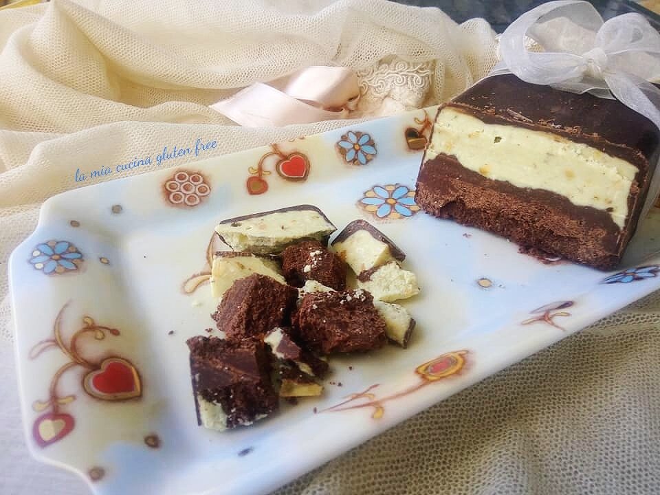Torrone pistacchio e cioccolato al rum
