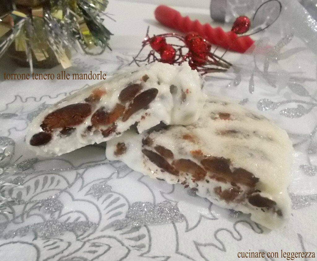 Torrone tenero alle mandorle