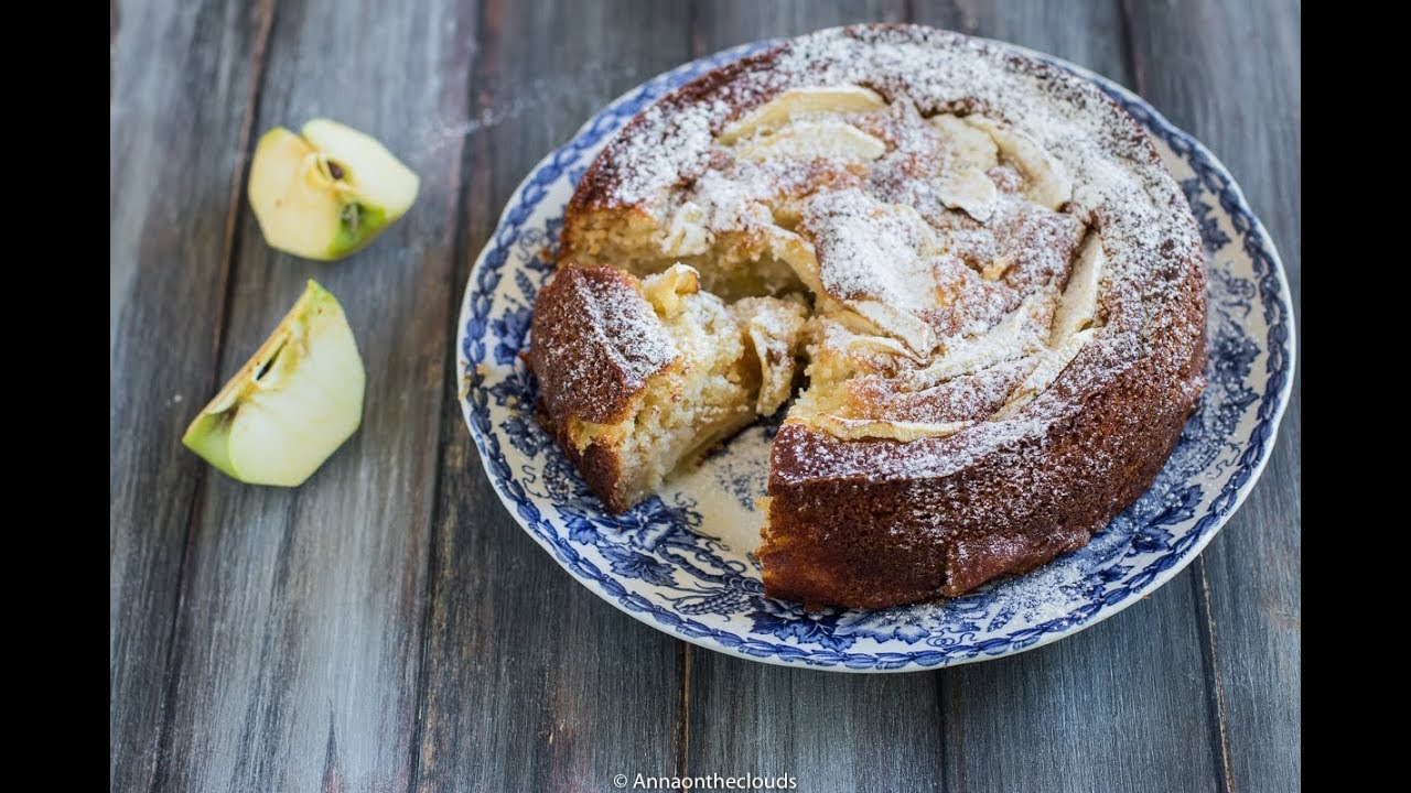 Torta 12 cucchiai alle mele senza burro