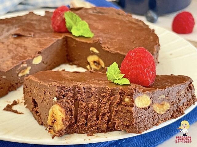 Torta 2 ingredienti solo 160 kcal a fetta
