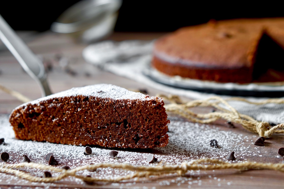 Torta 5 minuti al cioccolato