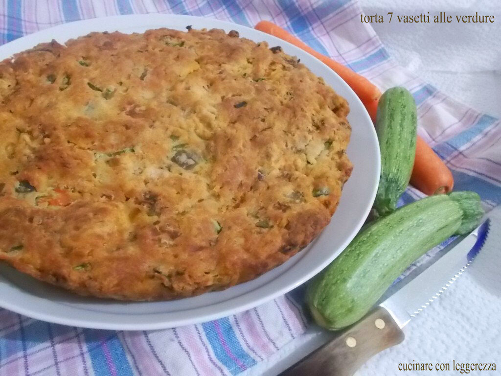 Torta 7 vasetti alle verdure