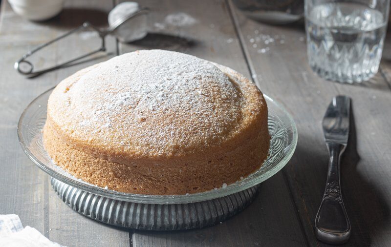 Torta acqua e arancia
