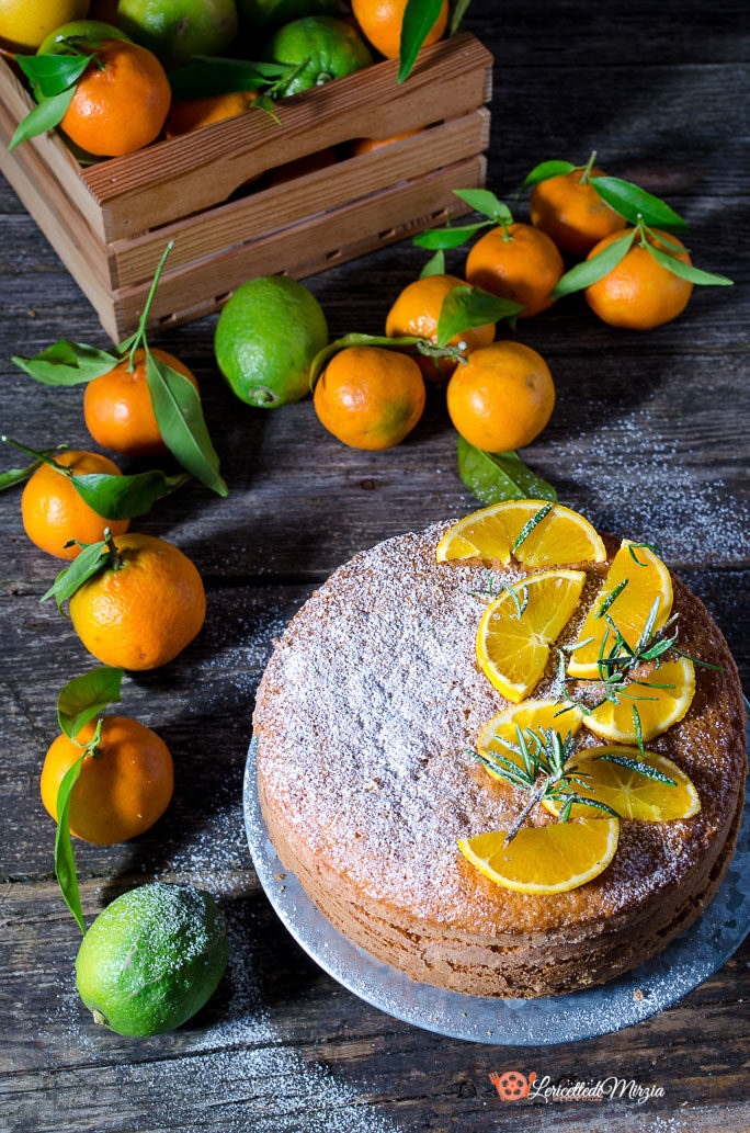 Torta agli agrumi – ricetta facile e senza burro