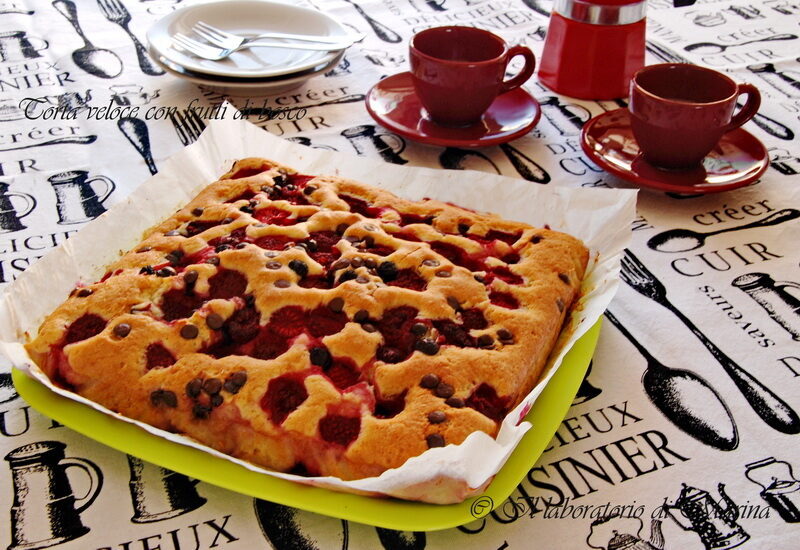 Torta ai frutti di bosco veloce
