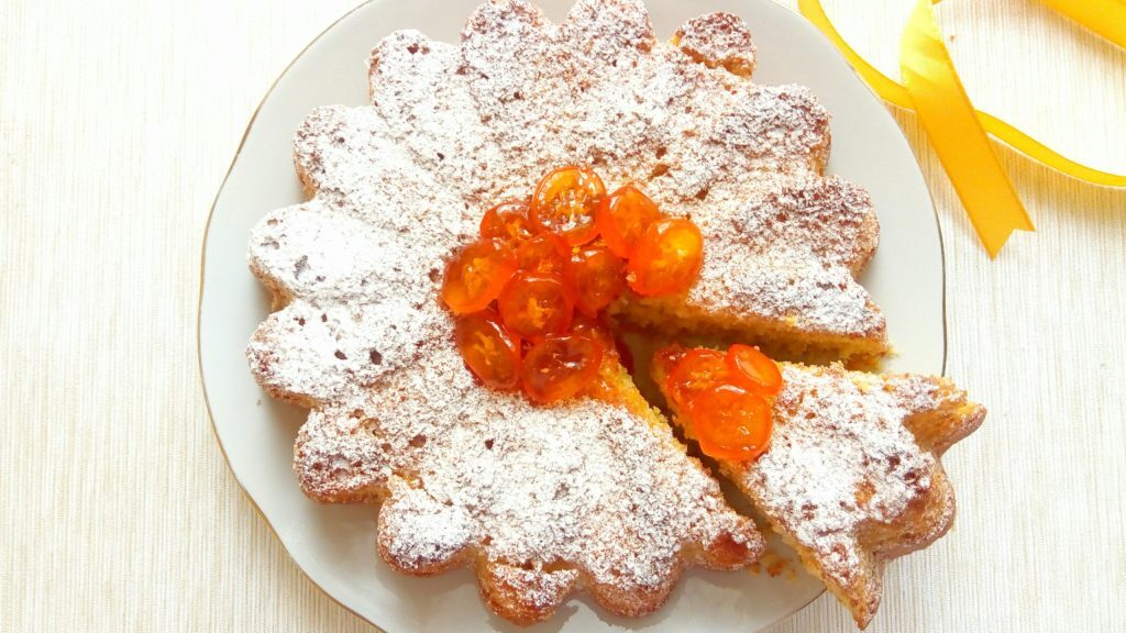 Torta ai kumquat o mandarini cinesi