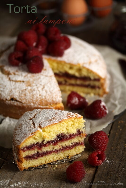 Torta ai lamponi