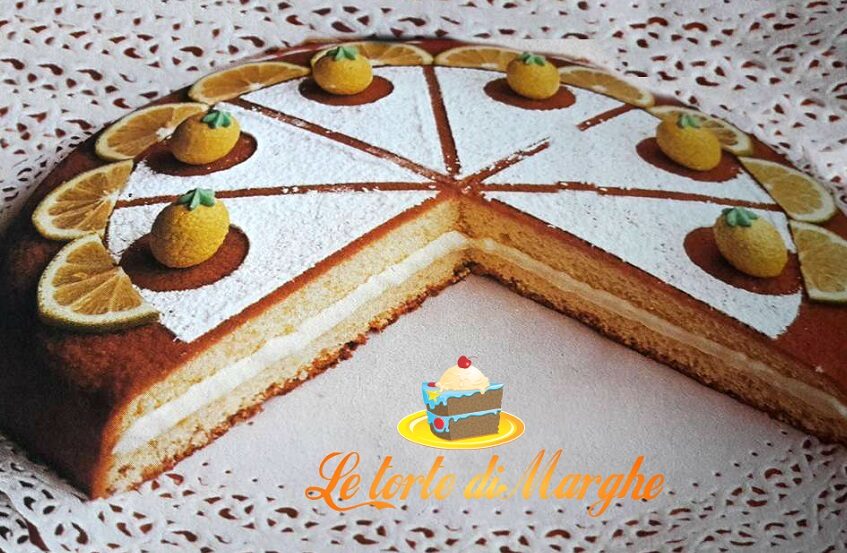 Torta ai limoni con marzapane