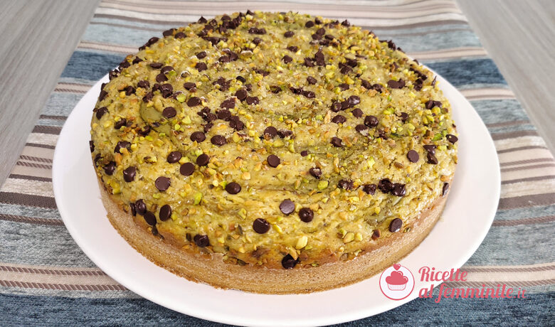 Torta ai pistacchi light