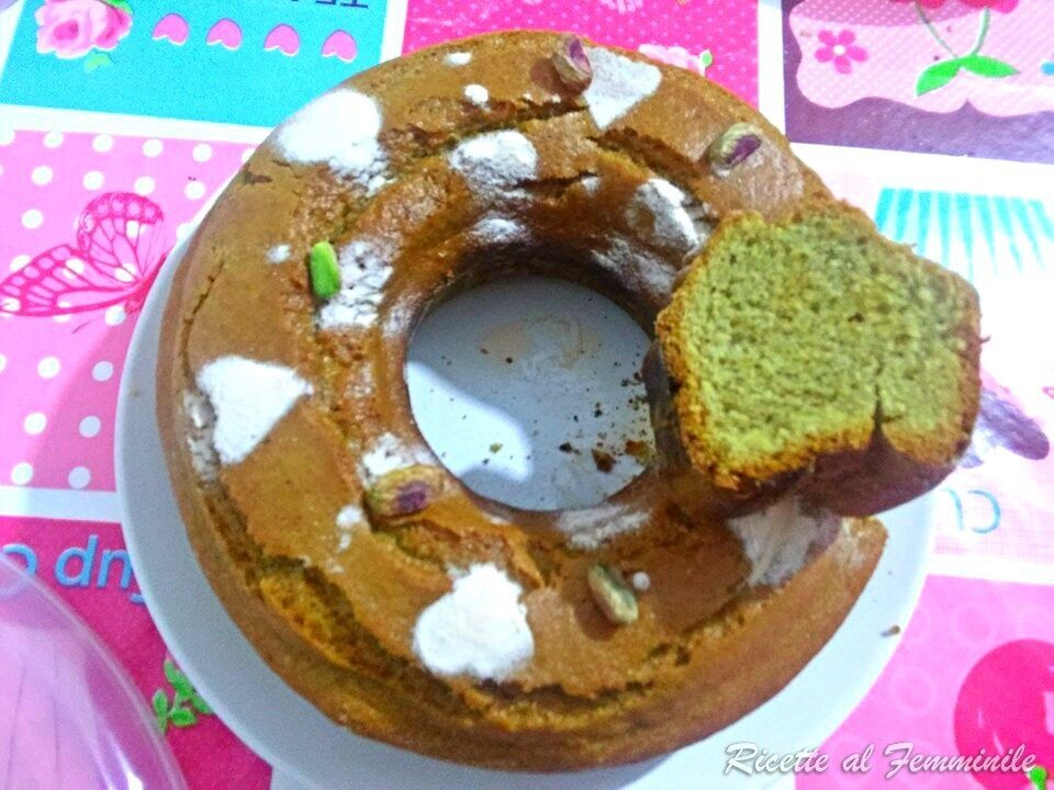 Torta ai pistacchi