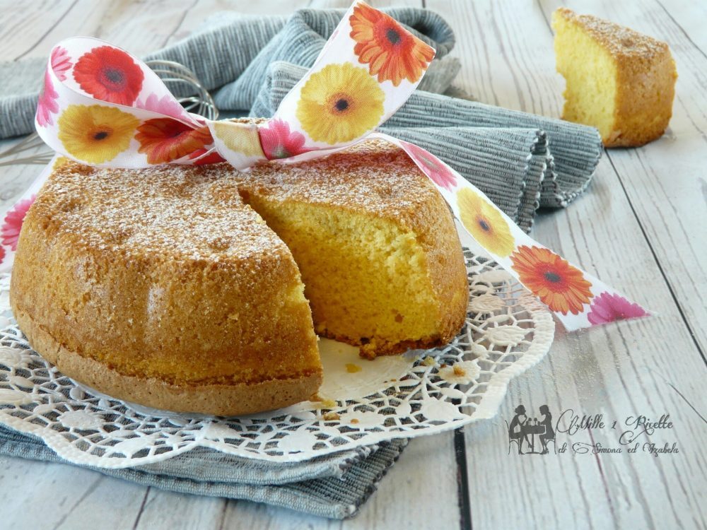 Torta al burro e vaniglia