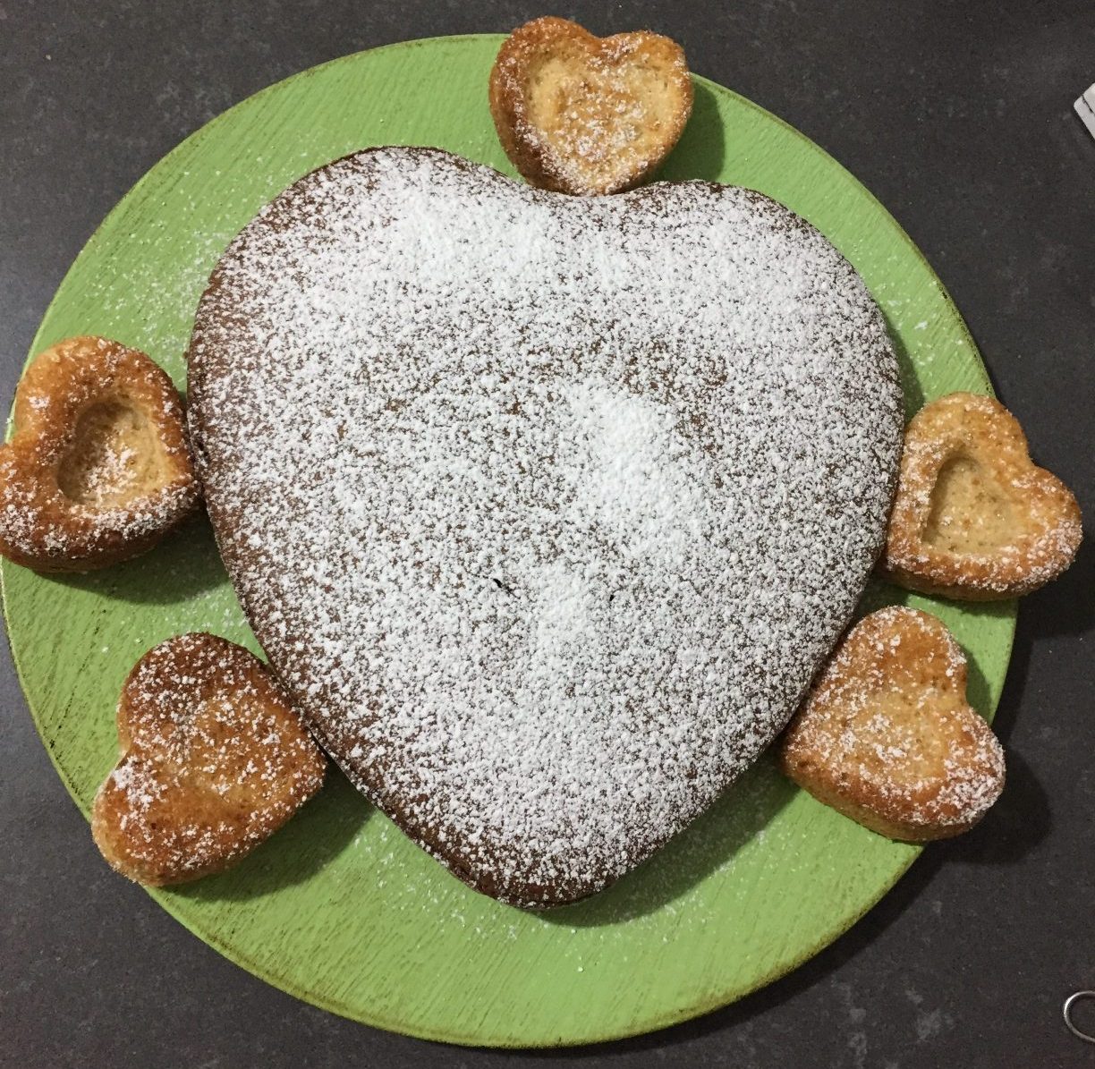 Torta al cacao con soli albumi