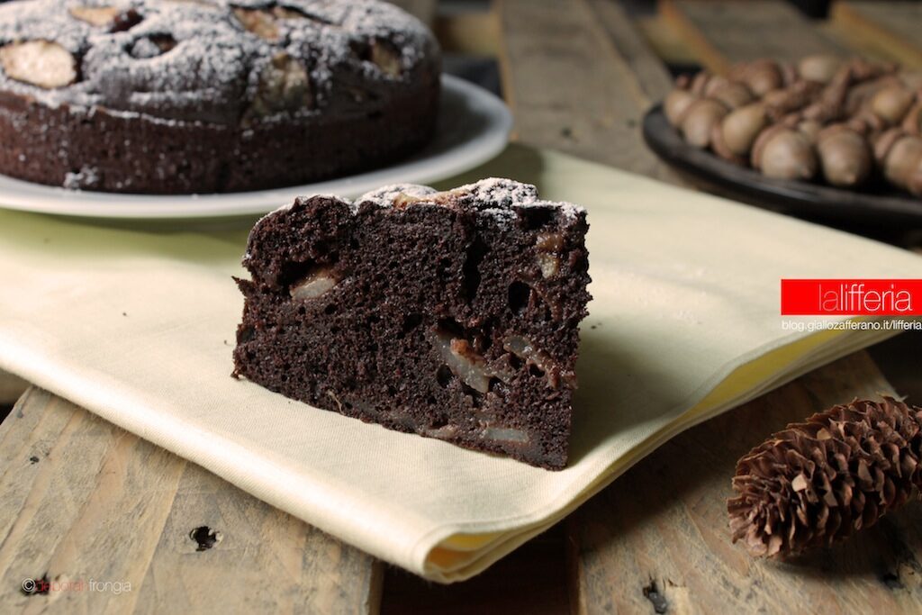 Torta al cacao e pere | ricetta semplice
