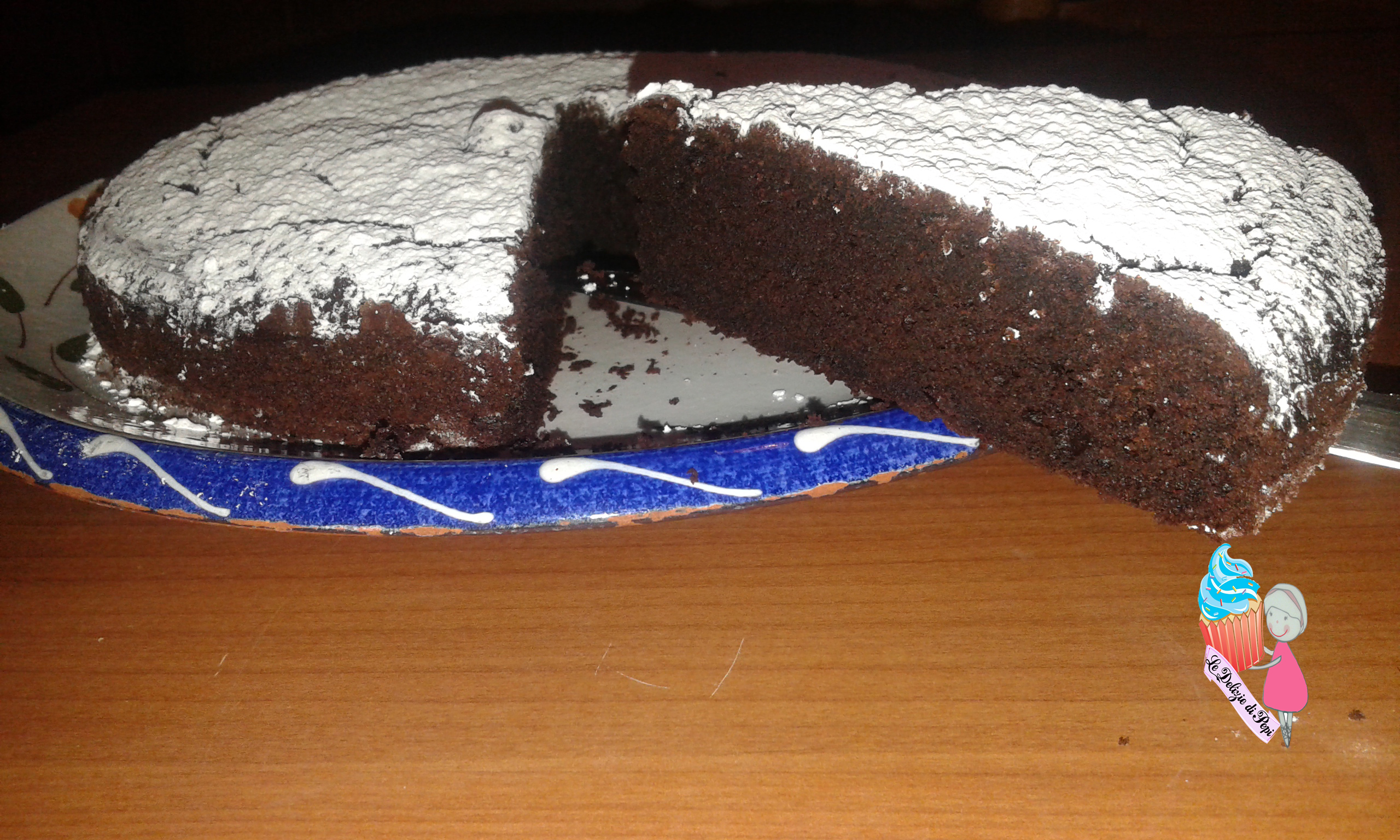 Torta al cacao e ricotta