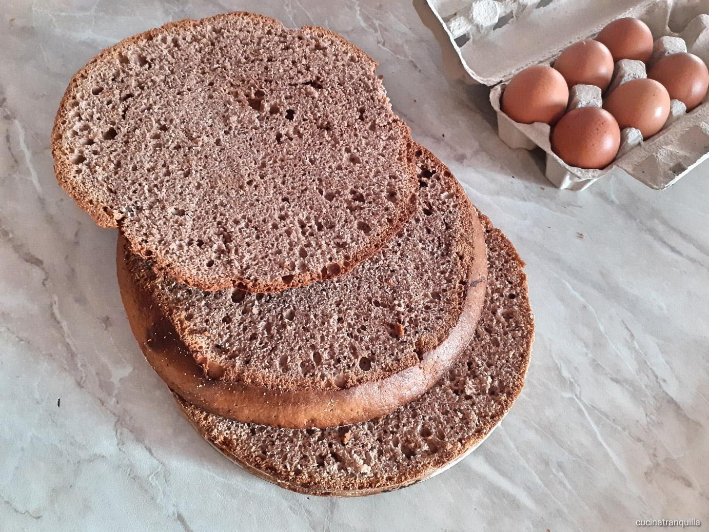 Torta al cacao ottima anche per farciture