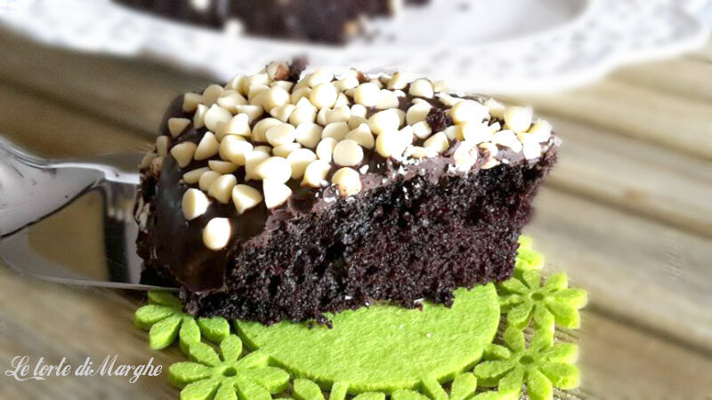 Torta al cacao senza uova burro e latte
