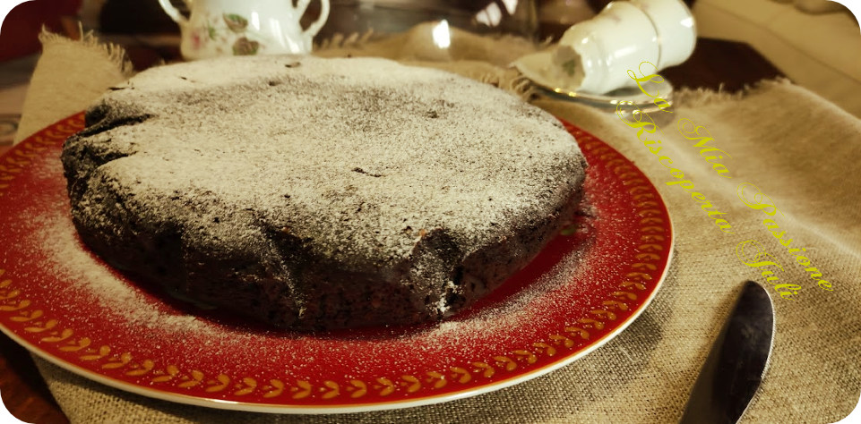 Torta al cacao senza uova