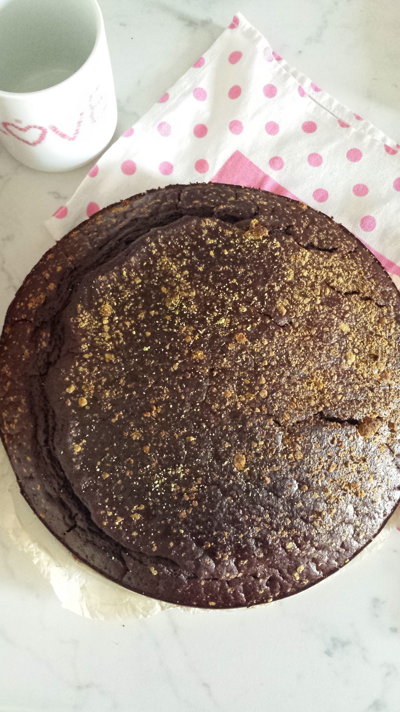 Torta al cacao vegan. super super morbida!si prepara in 5 minuti!
