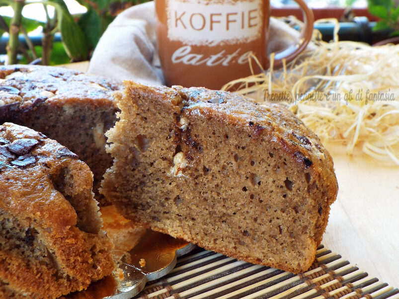 Torta al caffè ai due cioccolati