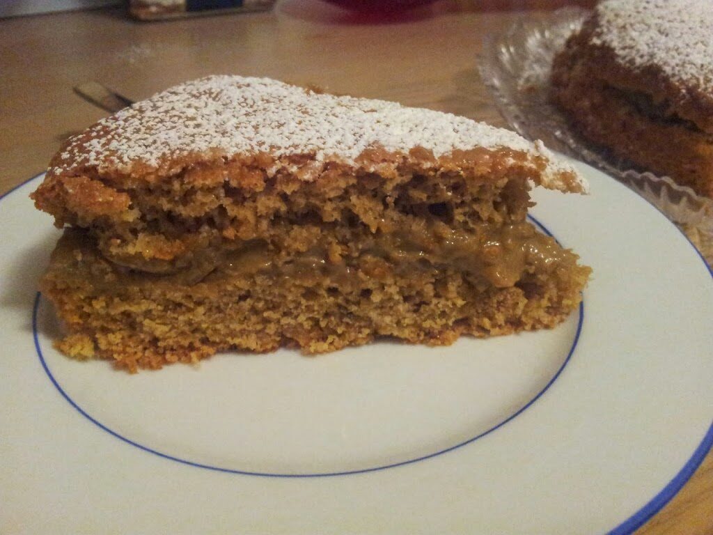 Torta al caffè doppio
