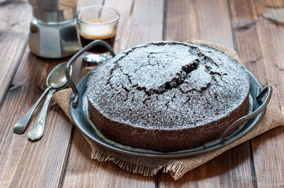 Torta al caffè e cacao