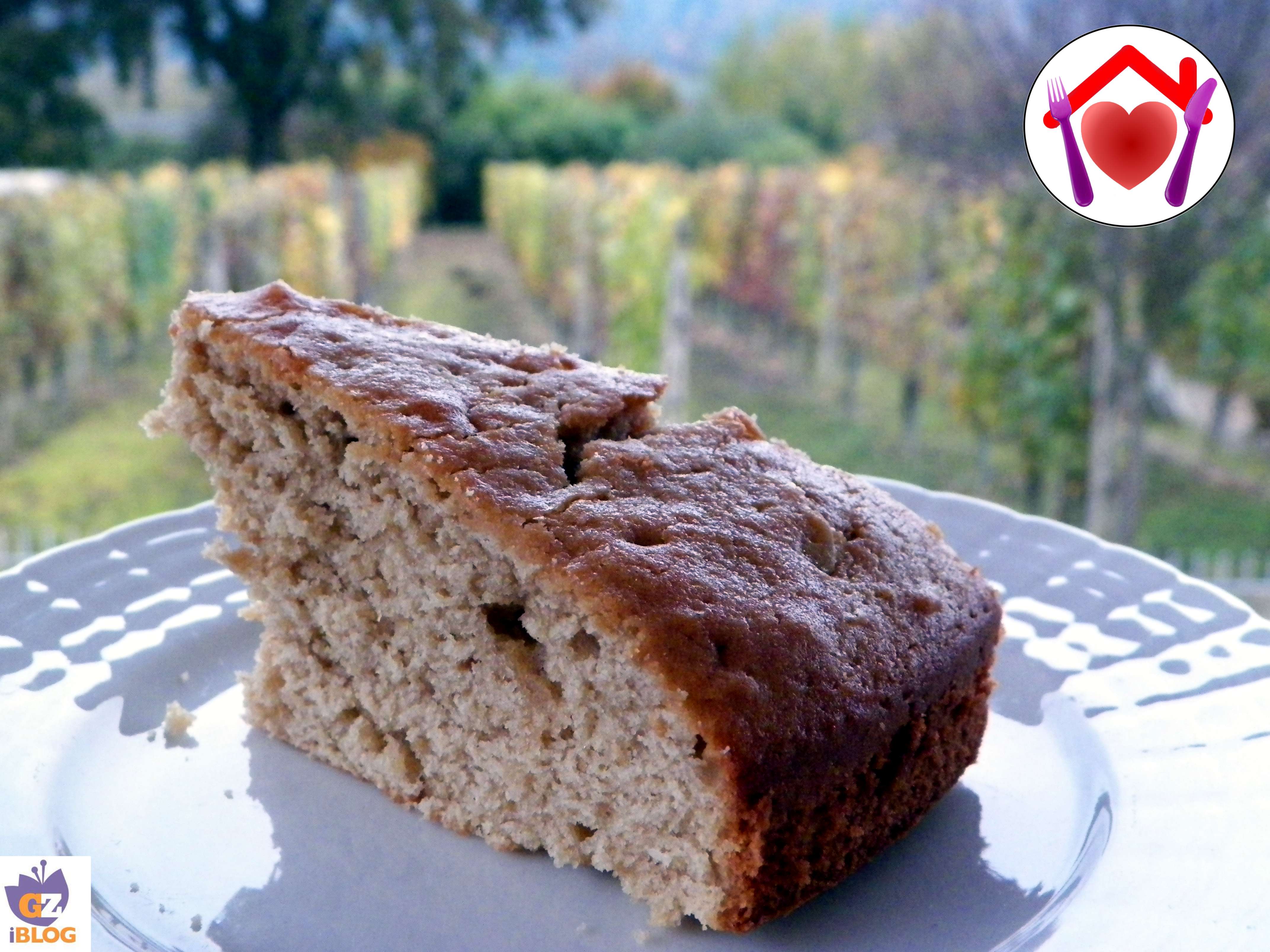Torta al caffè e mandorle
