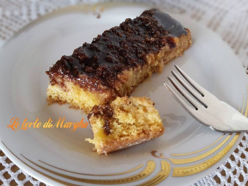 Torta al caramello e cioccolato -morbida-