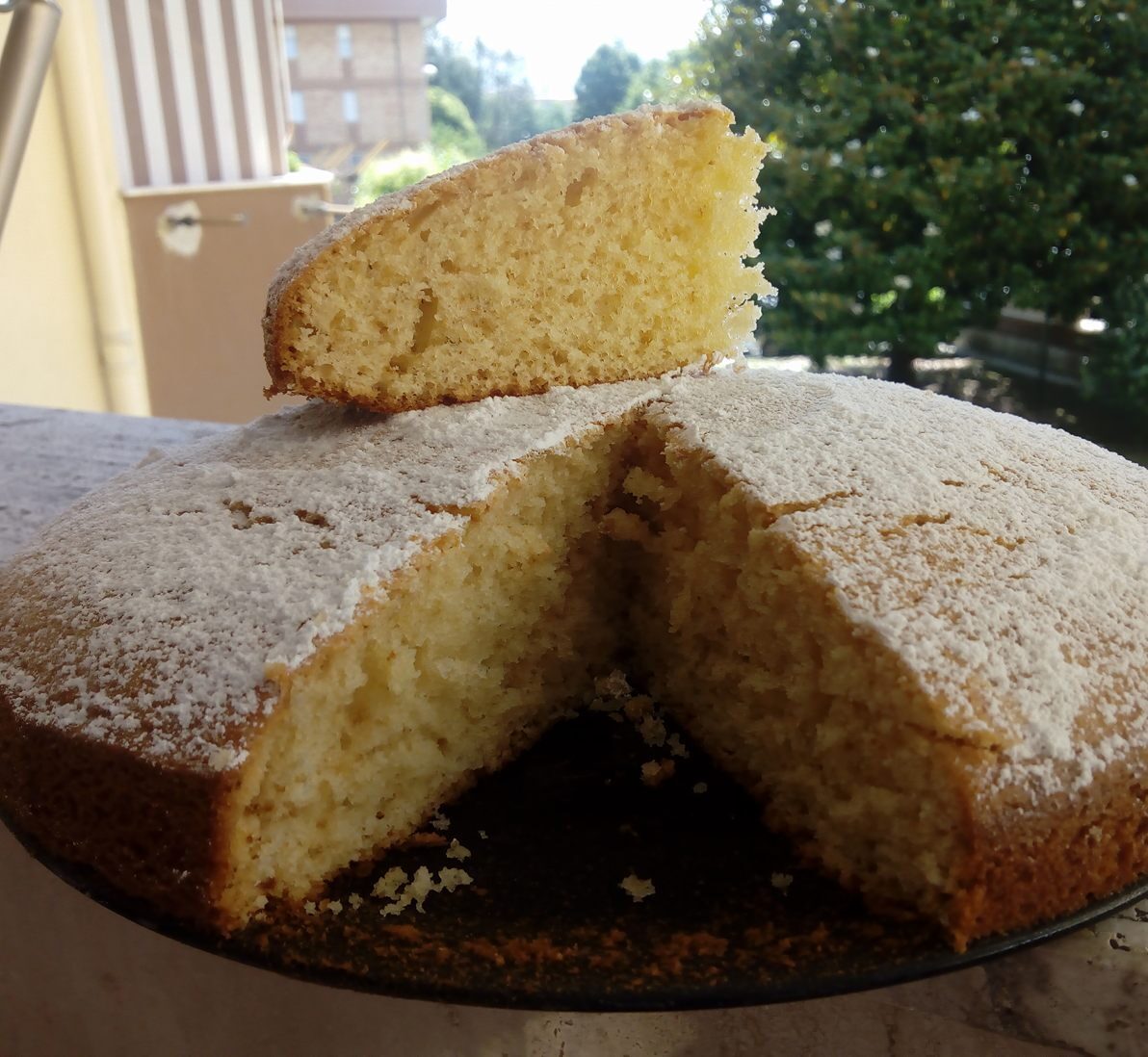 Torta al cioccolato bianco