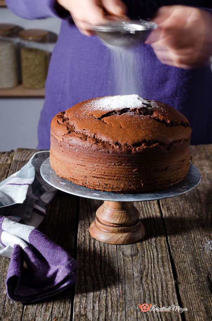 Torta al cioccolato con burro di arachidi