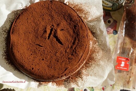 Torta al cioccolato con….la molina!