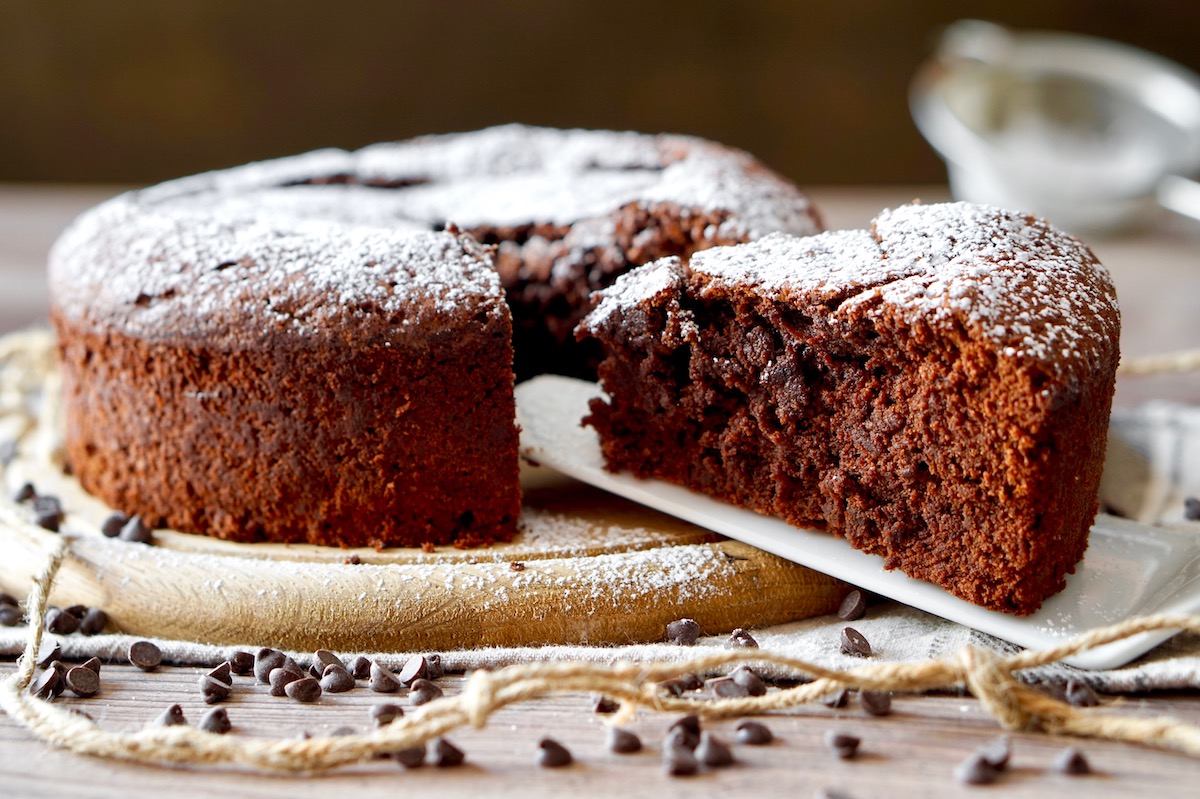 Torta al cioccolato cremosa