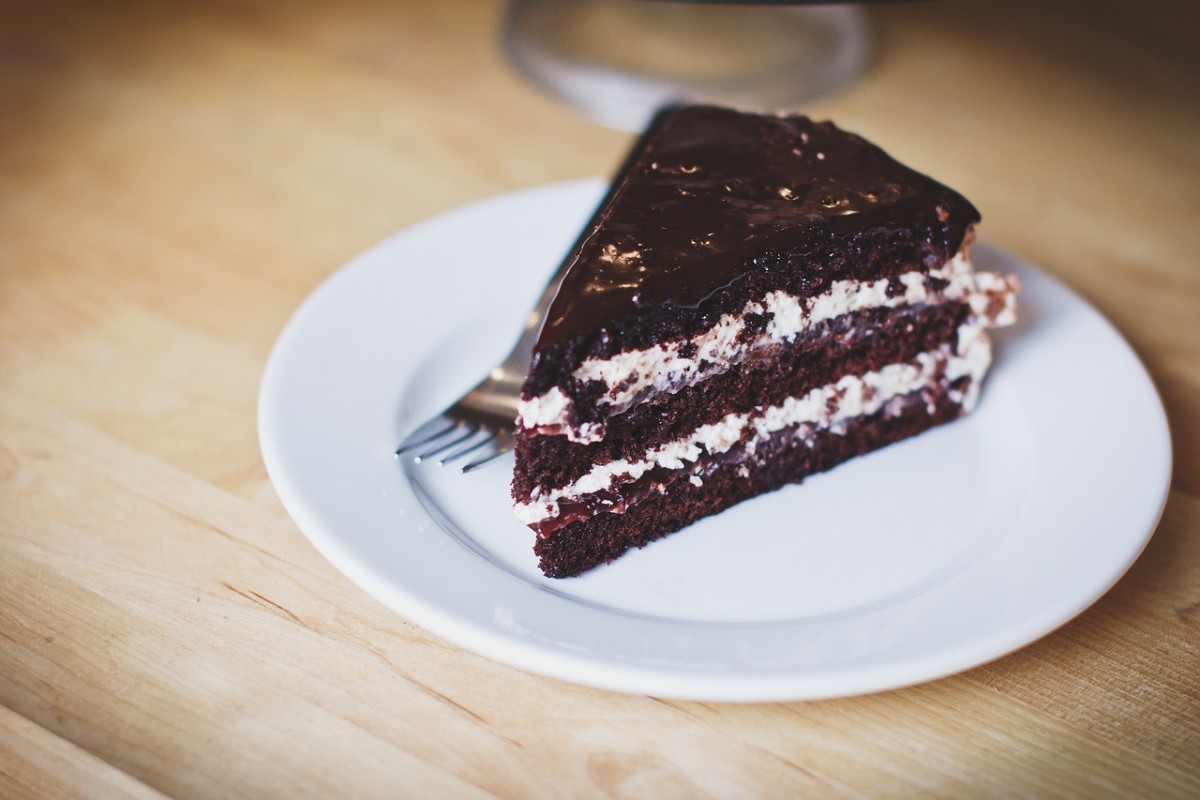 Torta al cioccolato e alla panna