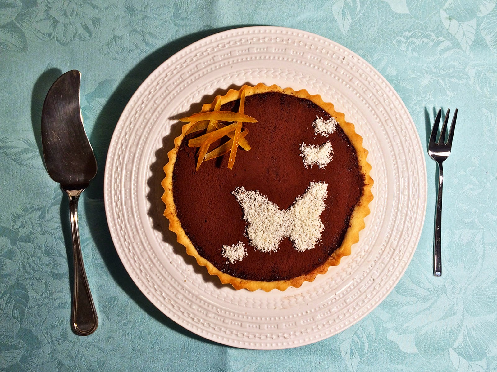 Torta al cioccolato e arancia (alla pierre hermé)