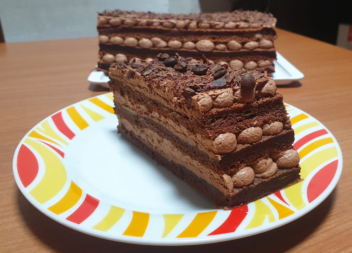 Torta al cioccolato e caffè (senza farina)