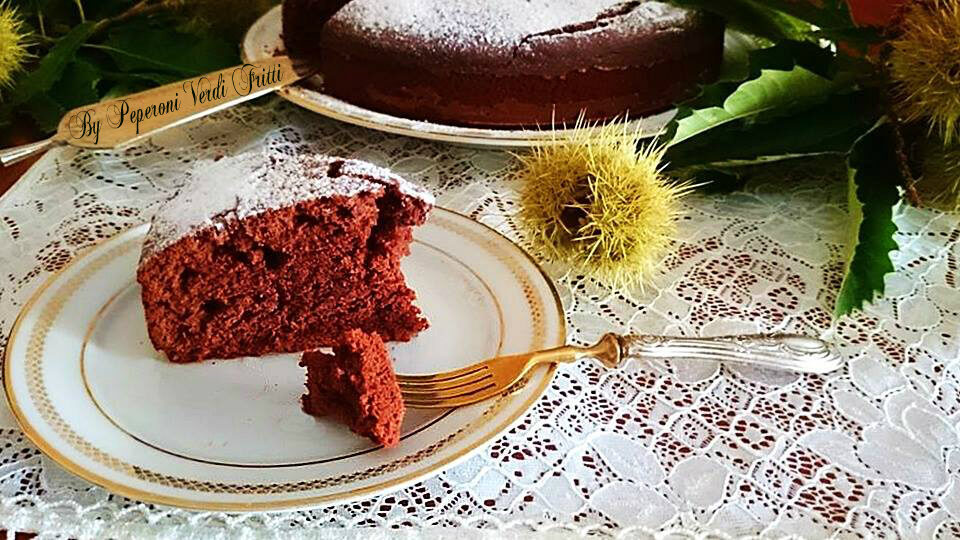 Torta al cioccolato e farina di castagne