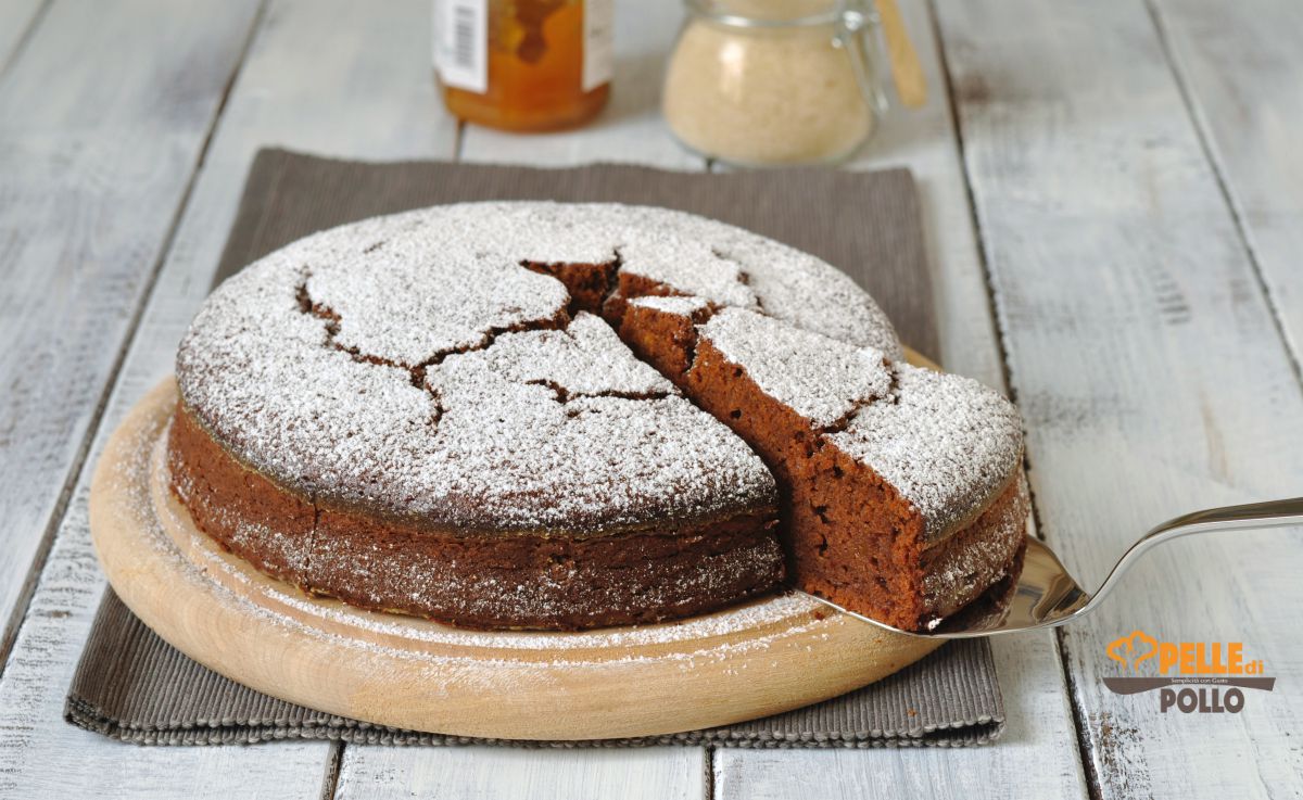 Torta al cioccolato e marmellata di albicocche