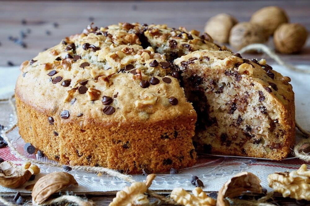 Torta al cioccolato e noci