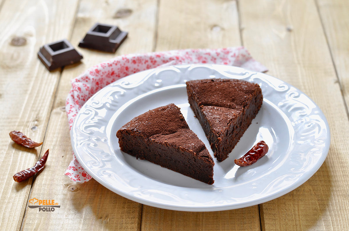 Torta al cioccolato e peperoncino