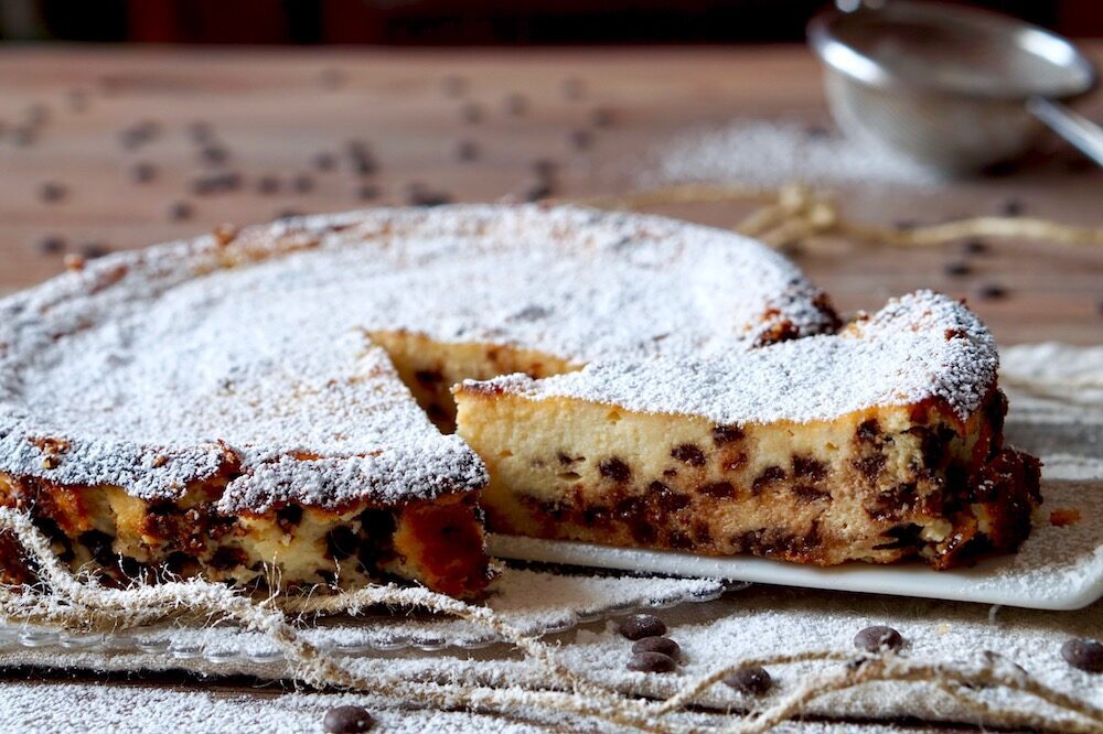 Torta al cioccolato e ricotta 4 ingredienti