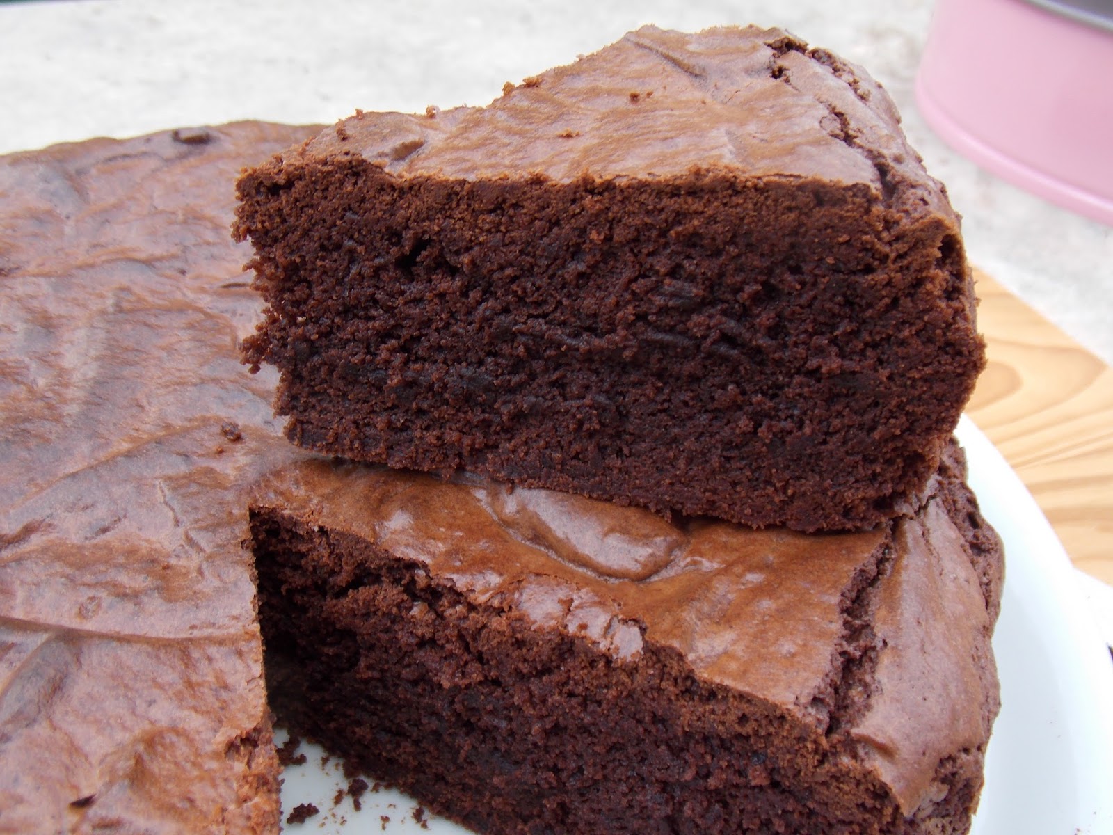 Torta al cioccolato fondente e cannella