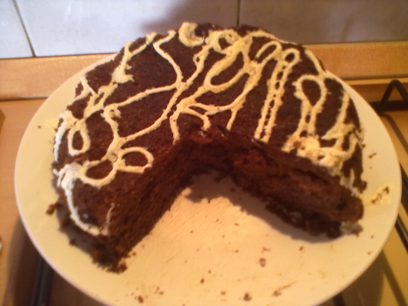 TORTA AL CIOCCOLATO FONDENTE