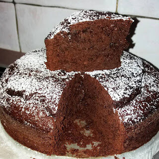 Torta al cioccolato fondente