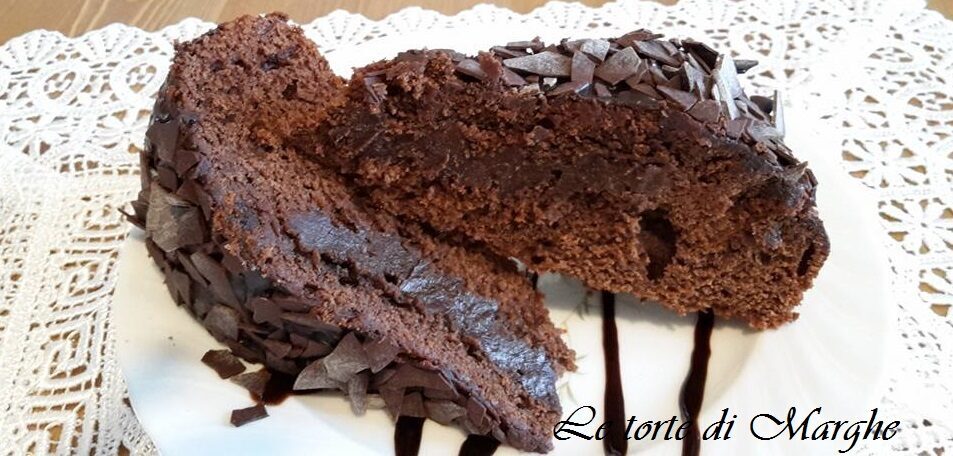 Torta al cioccolato molto cioccolatosa..