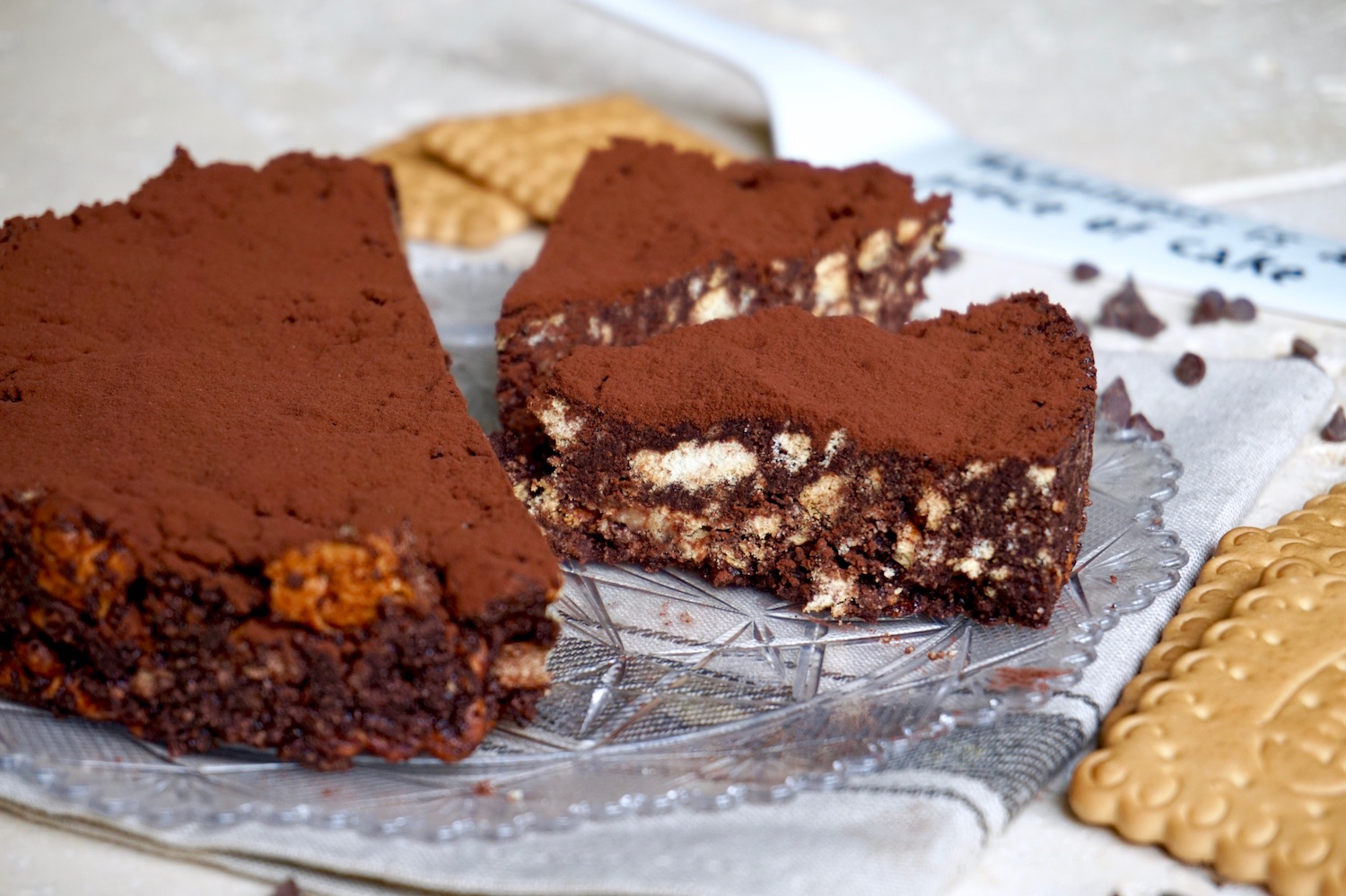 Torta al cioccolato senza cottura