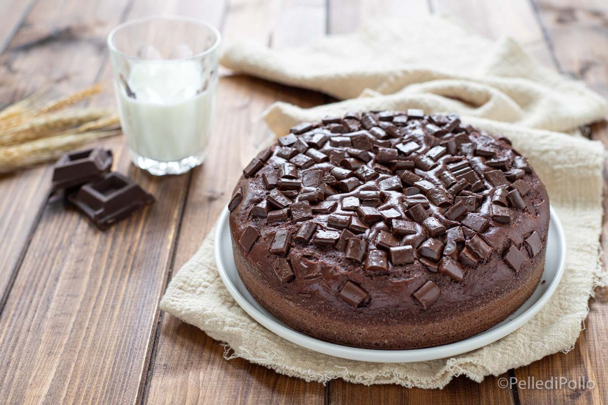 Torta al cioccolato senza uova